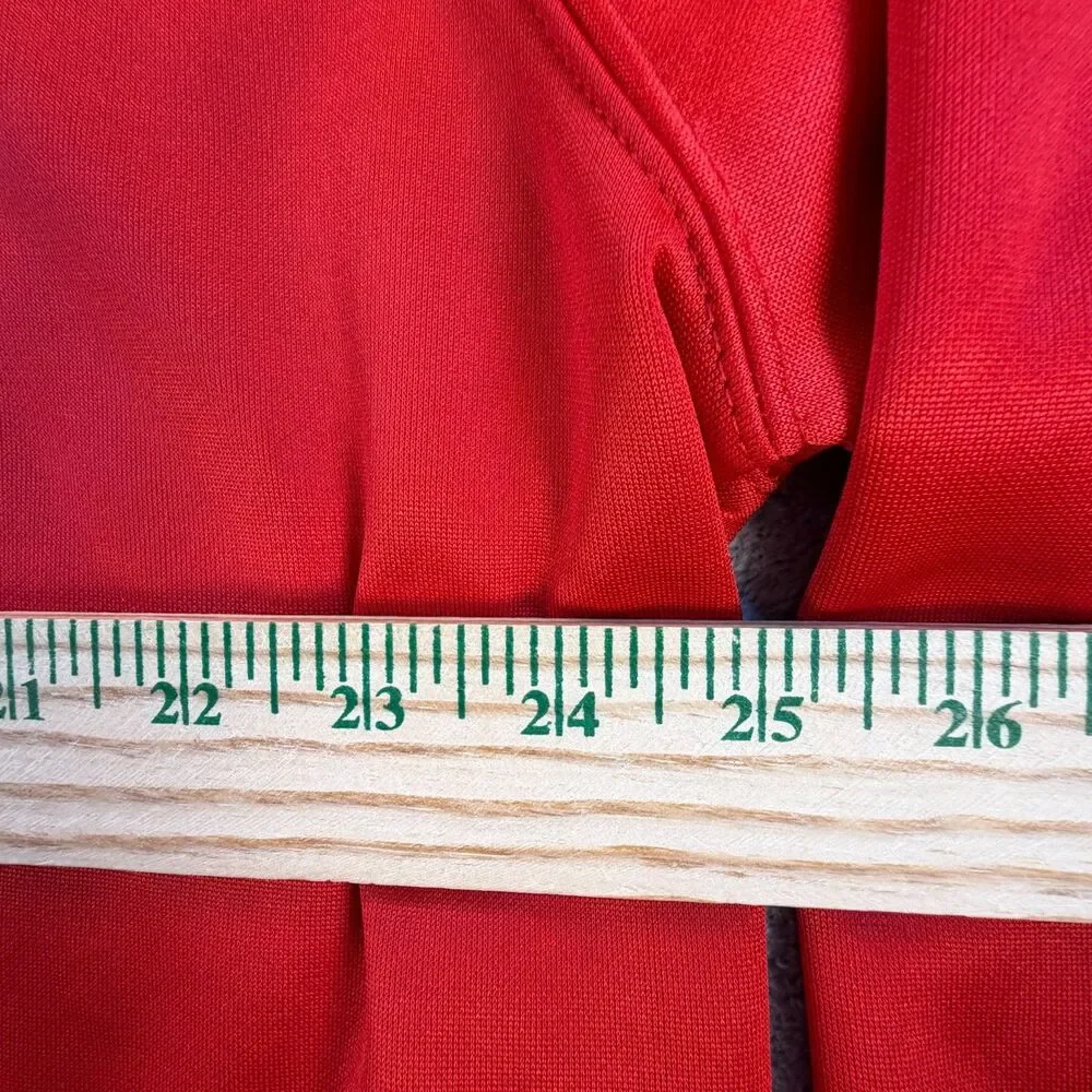 Colosseum Wisconsin Badgers Full Zip Hoodie Mens XXL Red Jacket